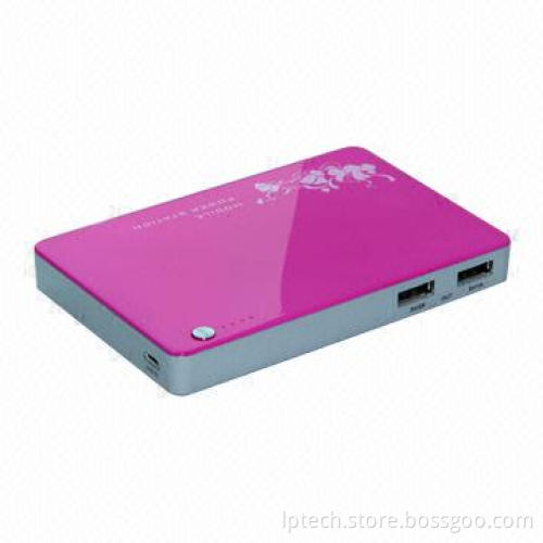 Colorful and mini Design, Portable Charger Power Bank for Tablet PC, 5000mAh